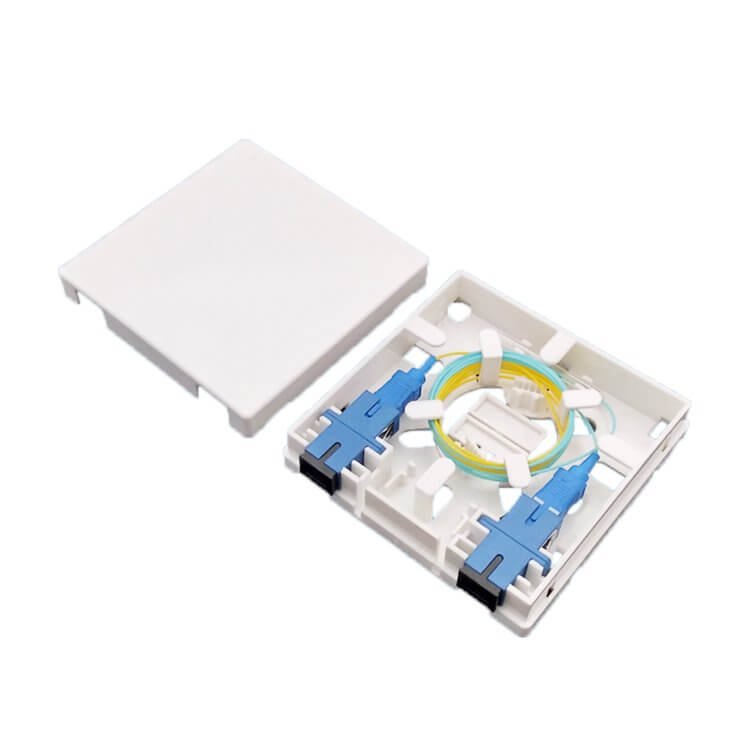 mini wall fiber terminal box sc socket panel